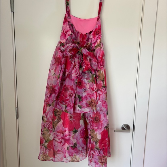 Arula Pink Floral Midi Dress - Picture 3 of 4